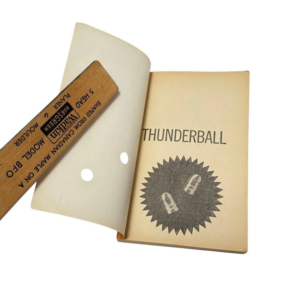 Ian Fleming James Bond 4 Book PB PAN Goldfinger Thunderball Diamonds More 1960s - Picture 10 of 16